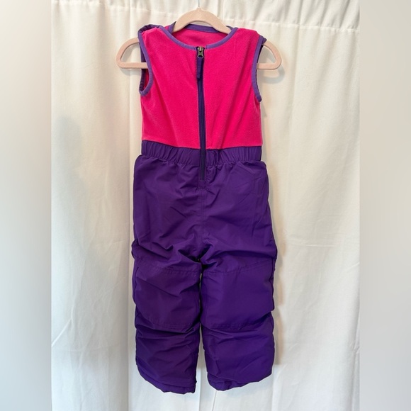 Jupa Toddler Ski Bib Pink/Purple Size 3T - Picture 1 of 8